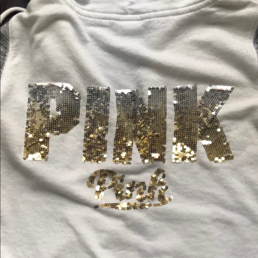 *SOLD* Victoria’s Secret PINK bling full-zip hoodie - Picture 3 of 7